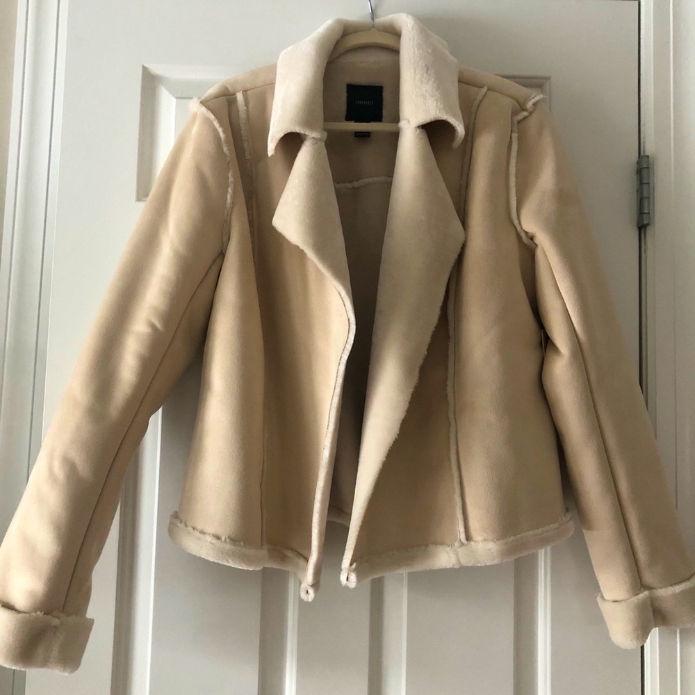 Cream colored jacket